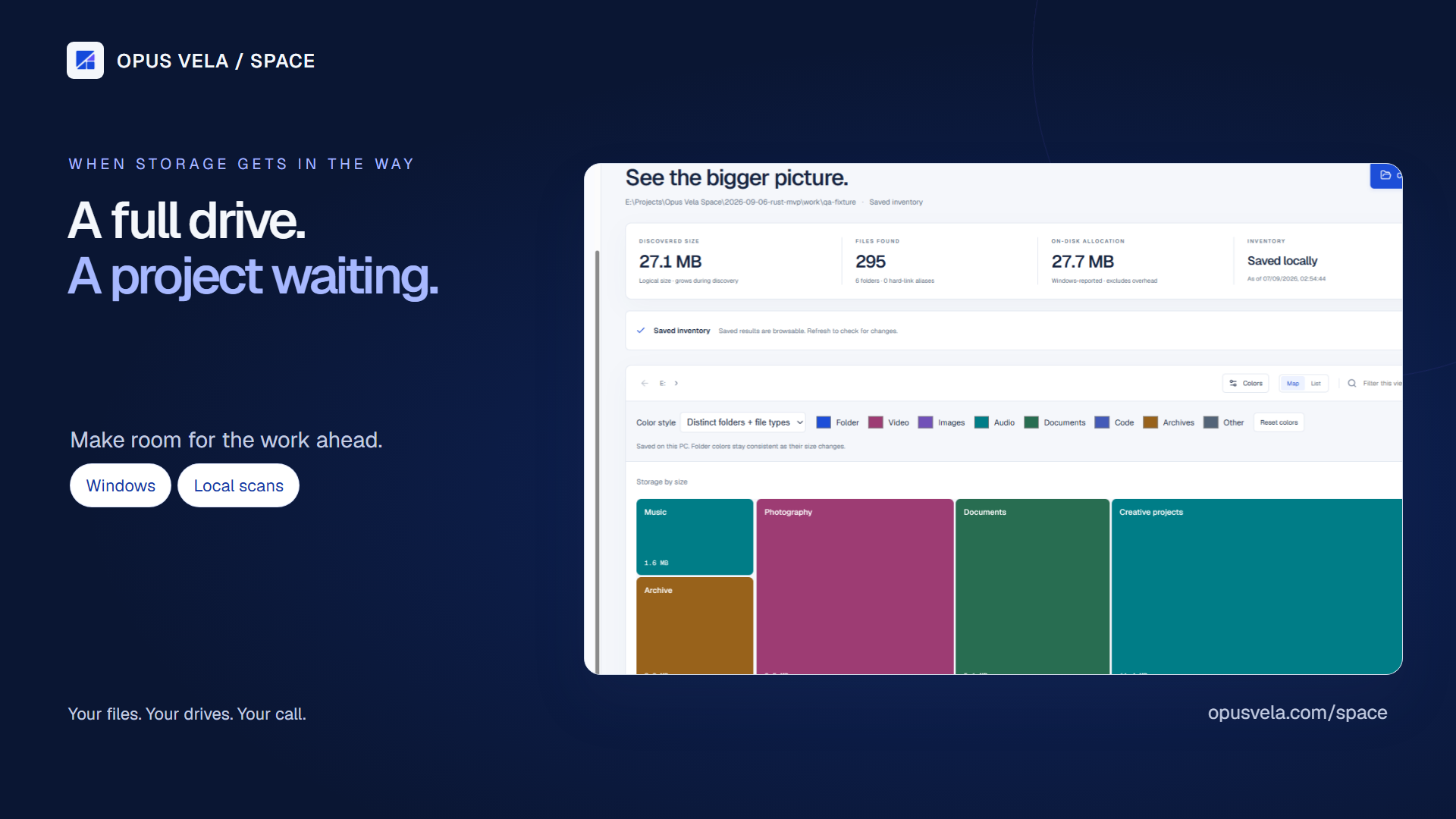 Opus Vela Space: a full drive, a clearer next step